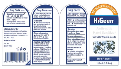 Image Description (Blue Flower 110ml)